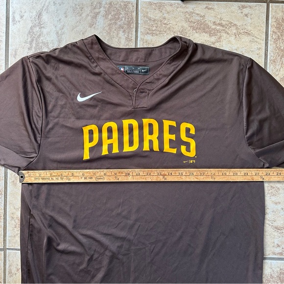 Nike San Diego Padres Brown Jersey XL - Picture 8 of 9